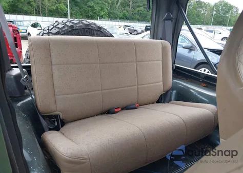 2002 Jeep Wrangler Sport из США, поврежденный, VIN 1J4FA49S52P760173